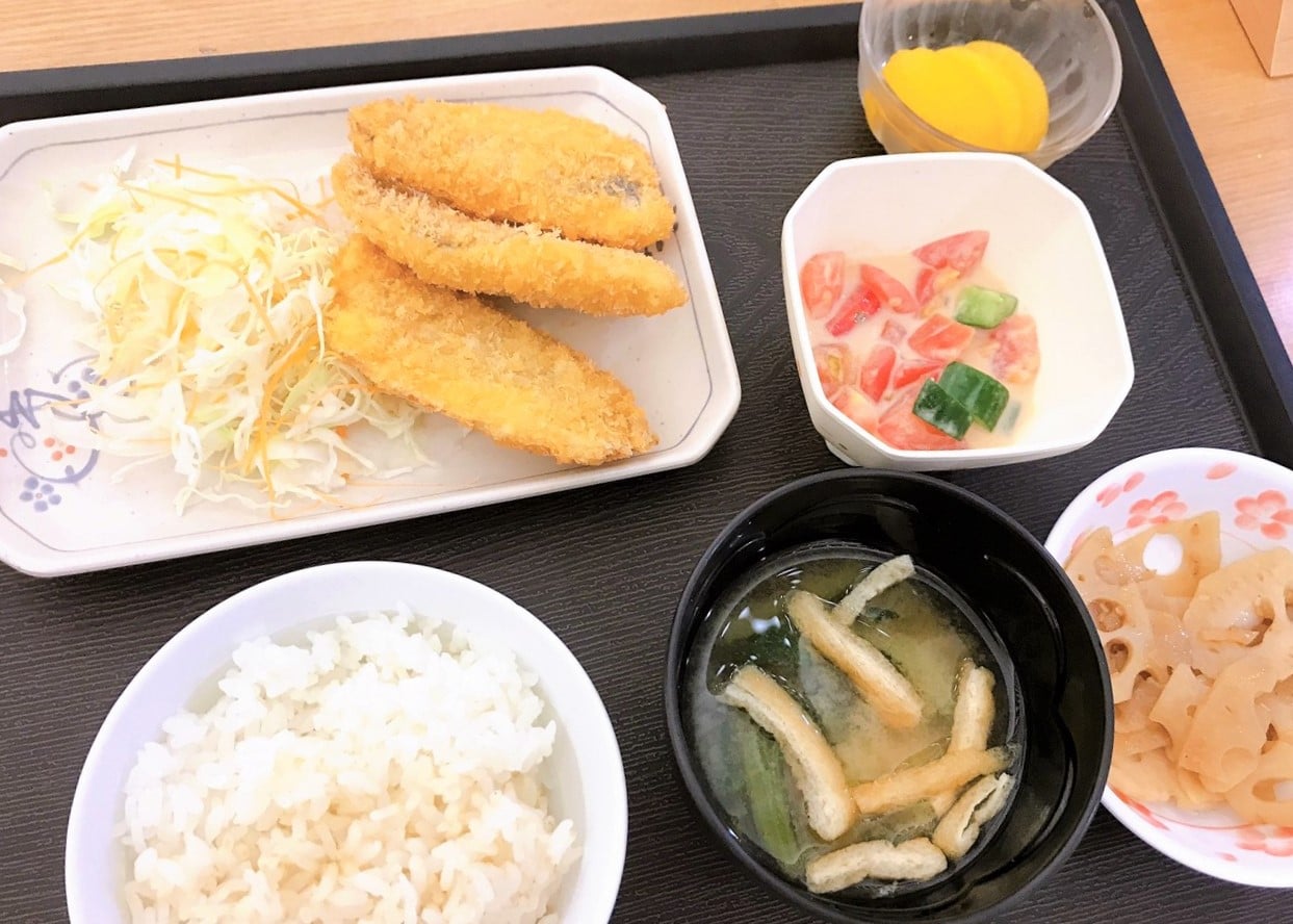 あじフライ（夕食）
