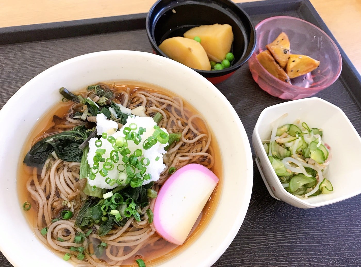 山菜おろしそば（昼食）
