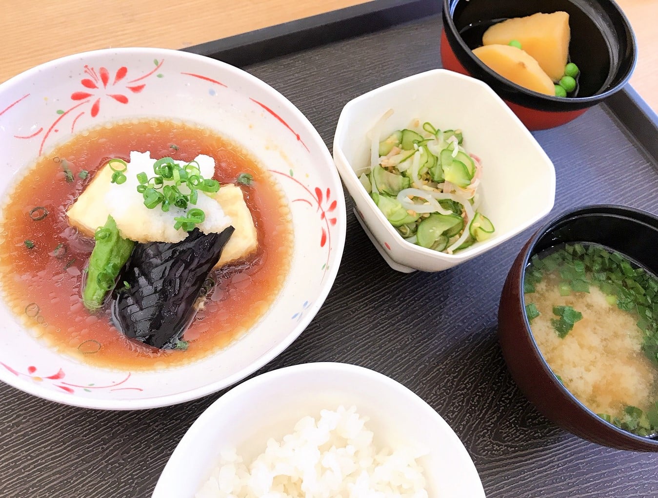揚げ出し豆腐（昼食）