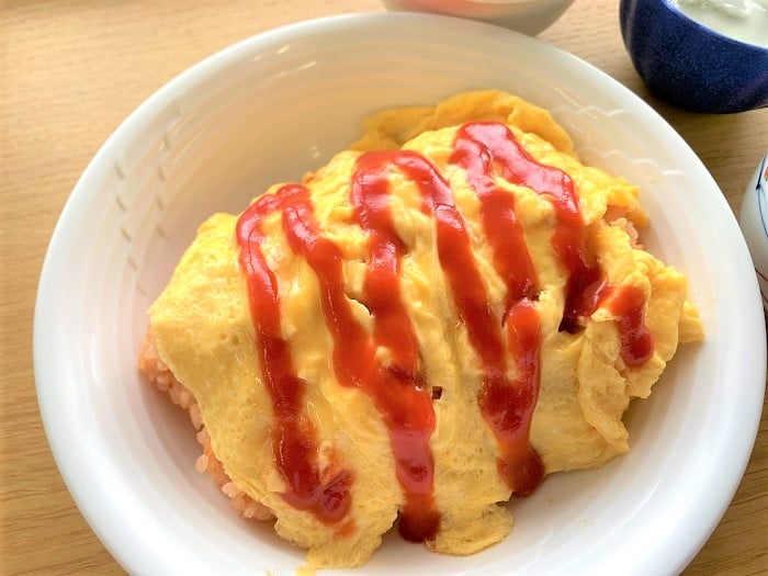 【昼食】オムライス