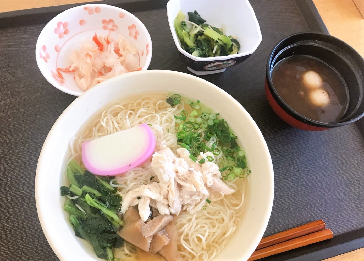 にゅうめん（昼食）