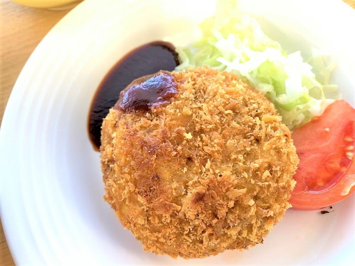 【昼食】かぼちゃコロッケ