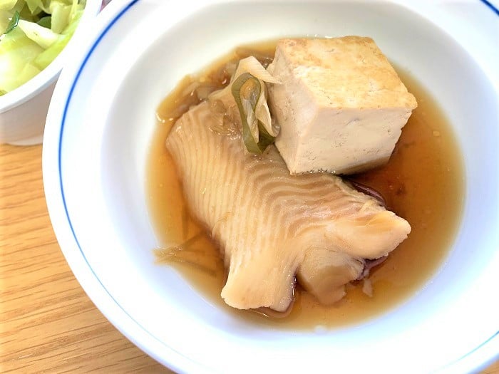 【昼食】カラスガレイの煮付