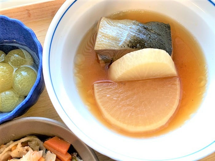 【夕食】ブリ大根