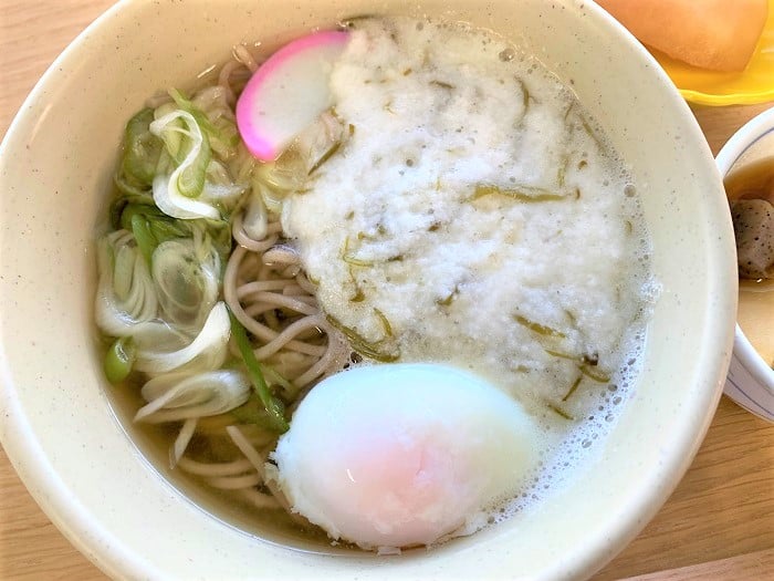 【昼食】ねばとろそば