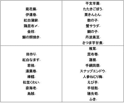 おせち