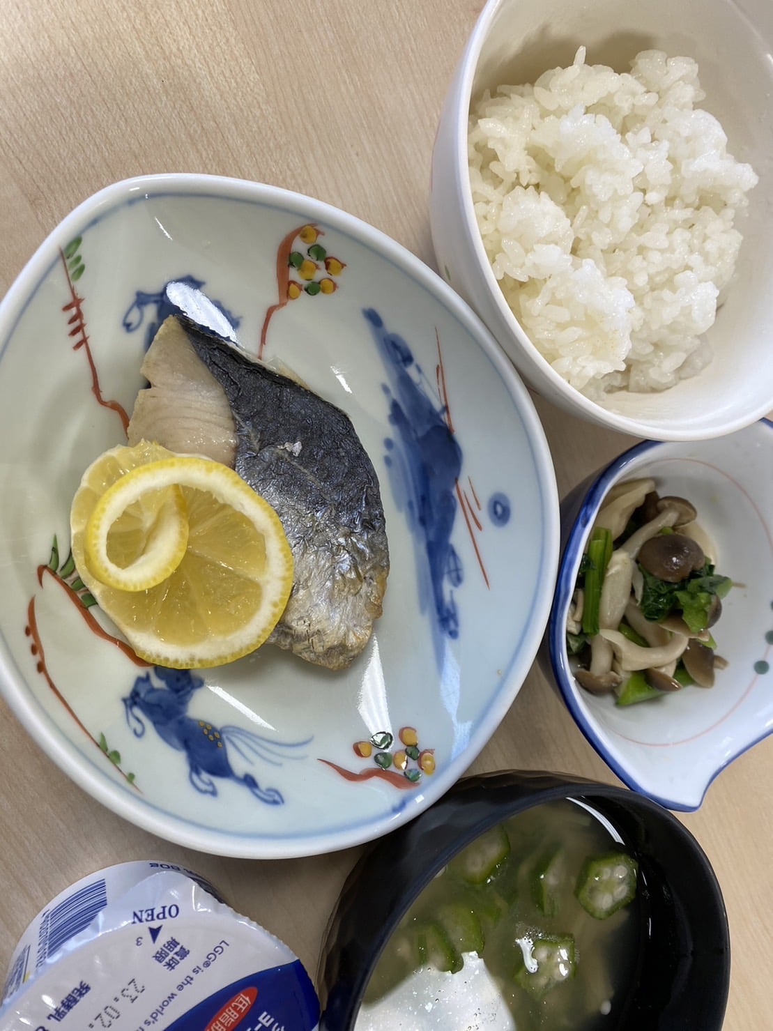 朝食【鰆の塩焼き】