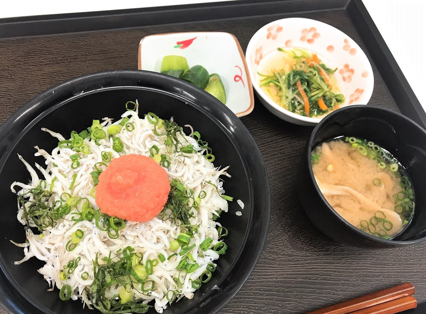 釜揚げしらす丼（昼食）