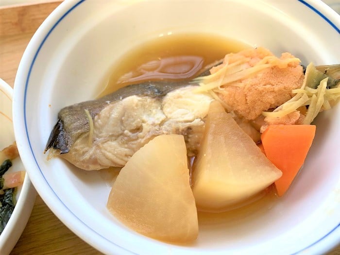 【夕食】子持ちカレイの煮付け