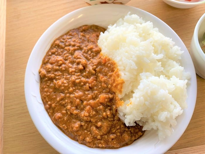 【昼食】キーマカレー