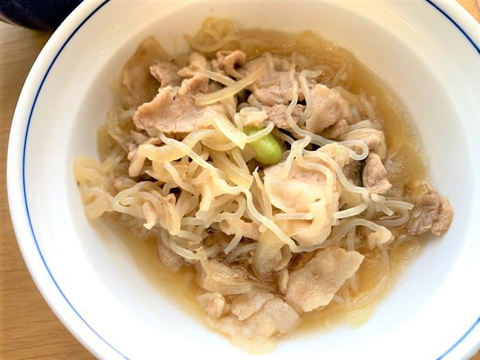 【昼食】豚肉のしぐれ煮