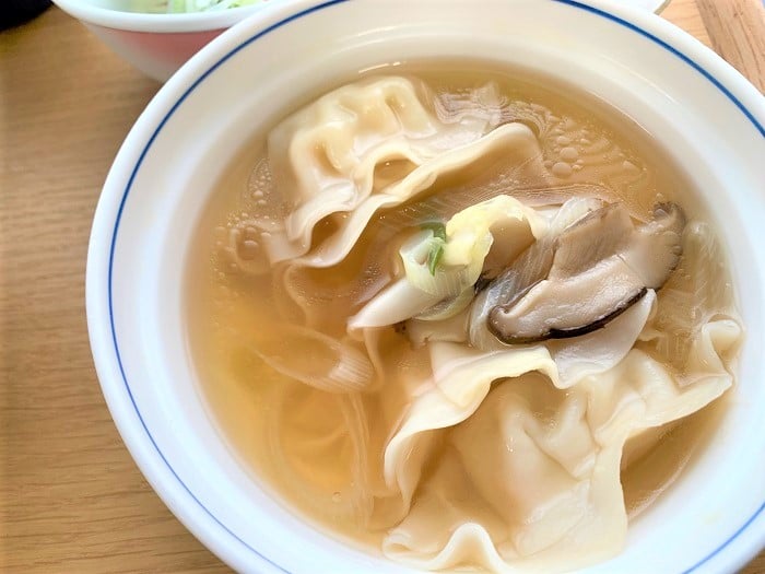 【夕食】水餃子