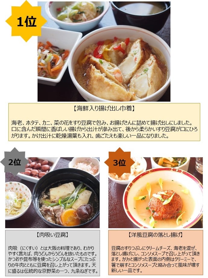 豆腐料理対決