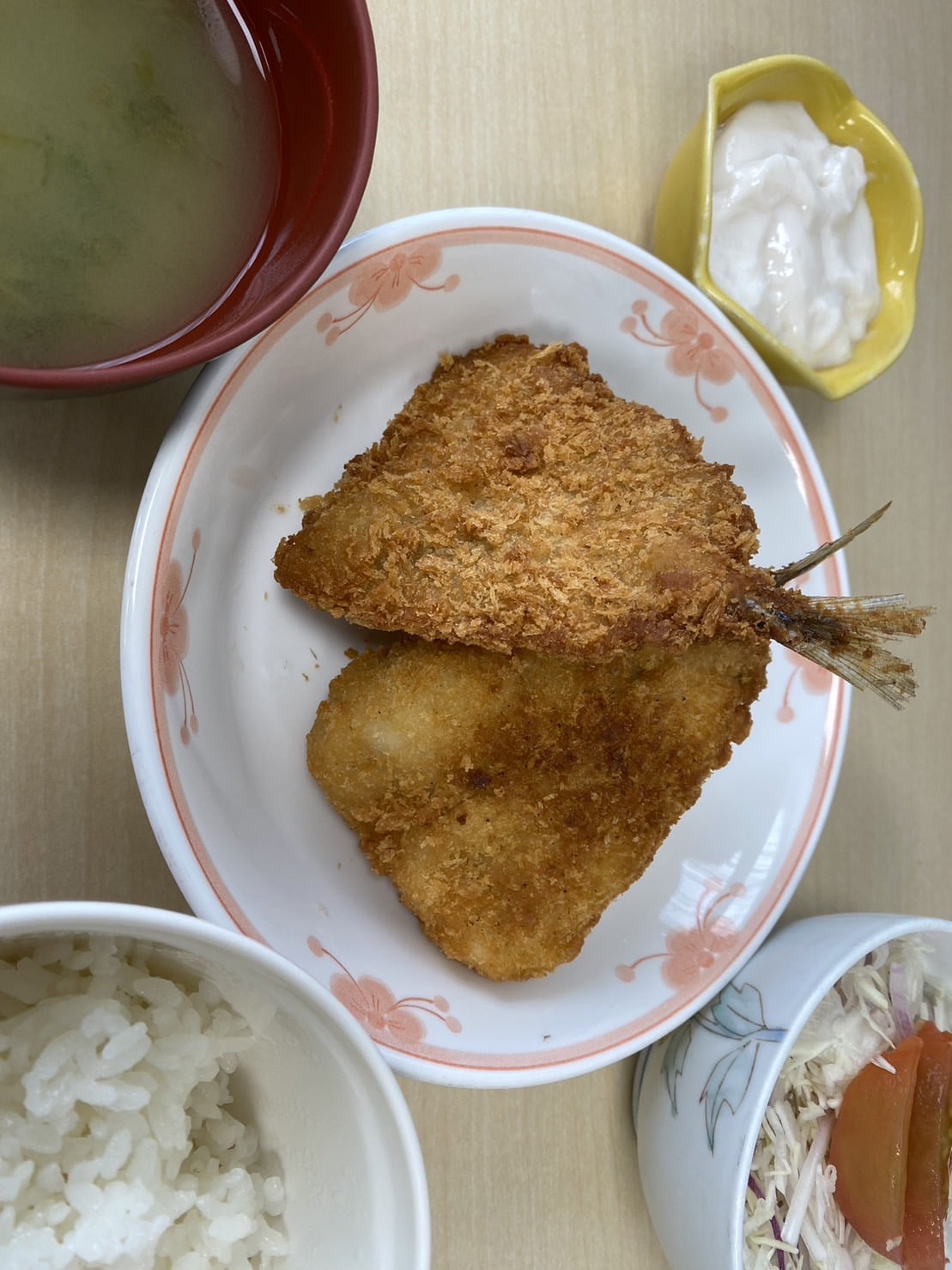 千葉味めぐり・第三弾・昼食【アジ・イワシフライ】
