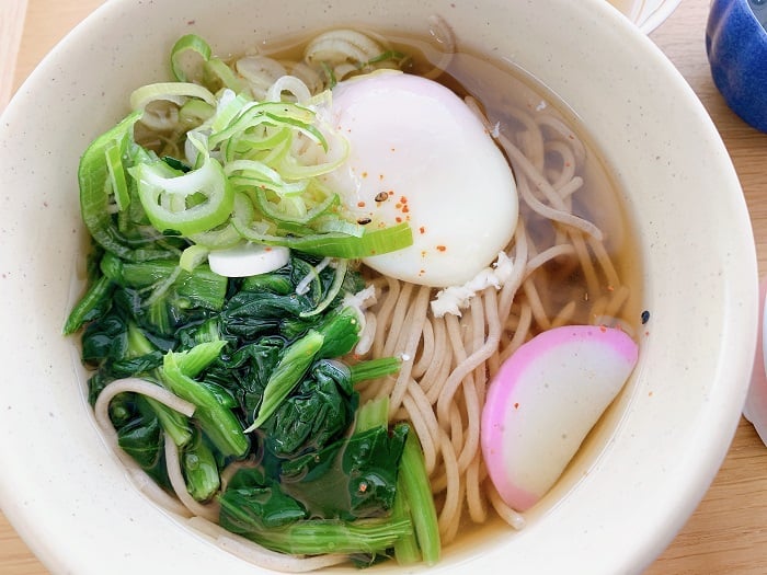 【昼食】温玉そば