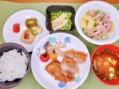 【夕食】誕生会食★