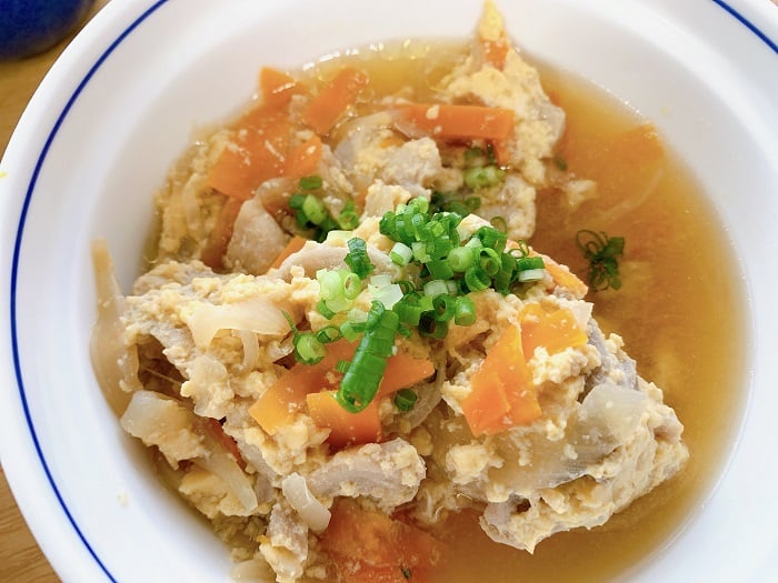 【昼食】親子煮