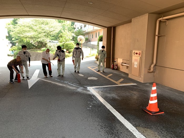ミニ防災訓練を行いました