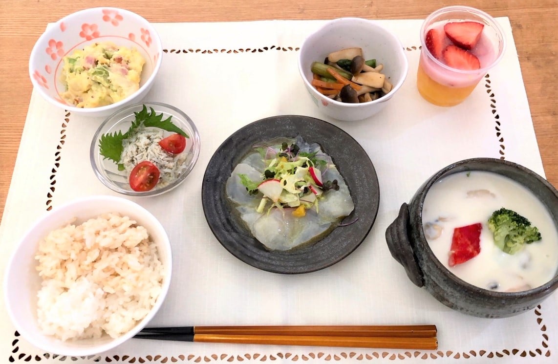 3月のスペシャルメニュー（夕食）