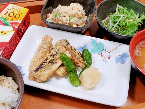 【昼食】さんま竜田おろし醬油