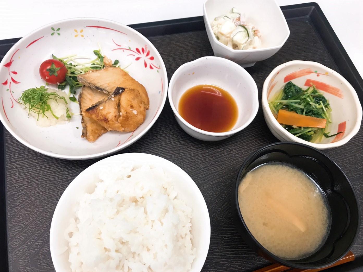 ぶりの竜田揚げ（昼食）