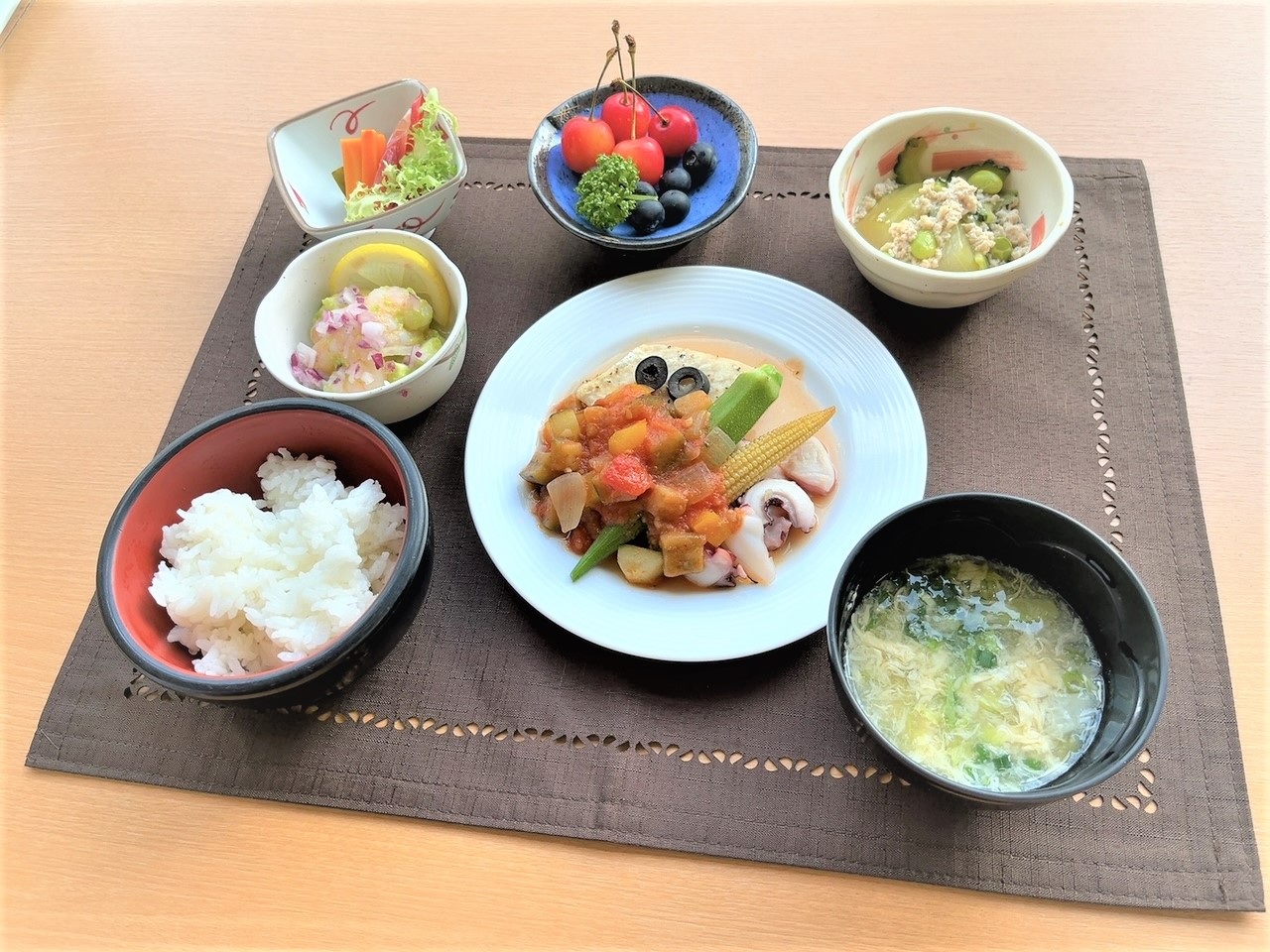 7月のスペシャルメニュー（夕食）
