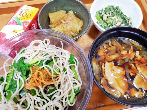 【昼食】豚つけニラそば