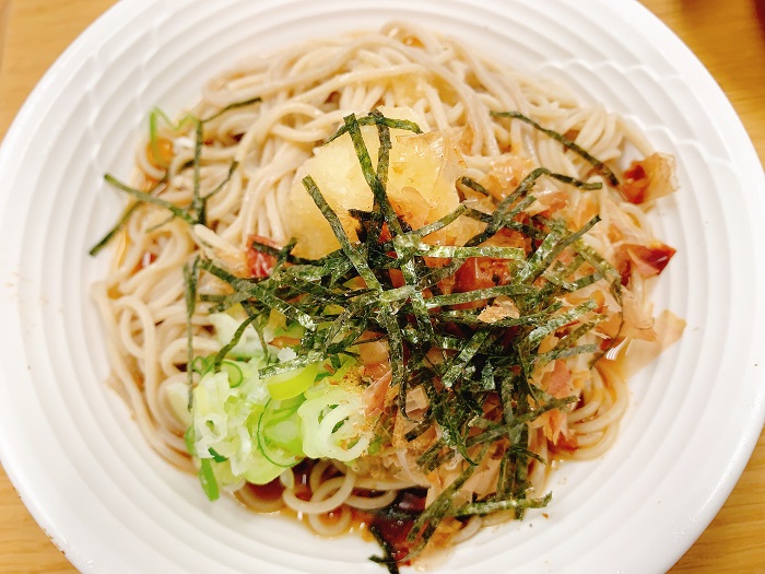 【昼食】梅おろしそば