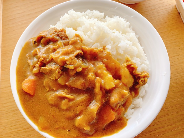【昼食】ビーフカレー