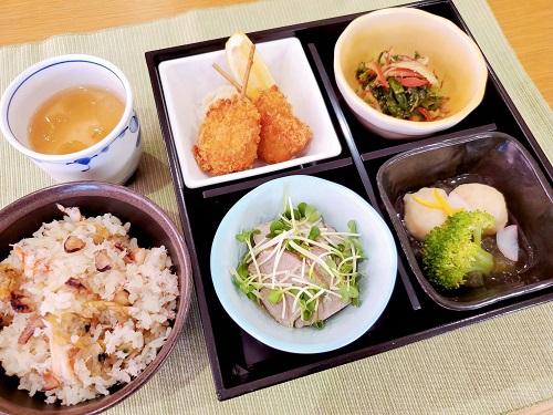 【夕食】8月の誕生会食♪