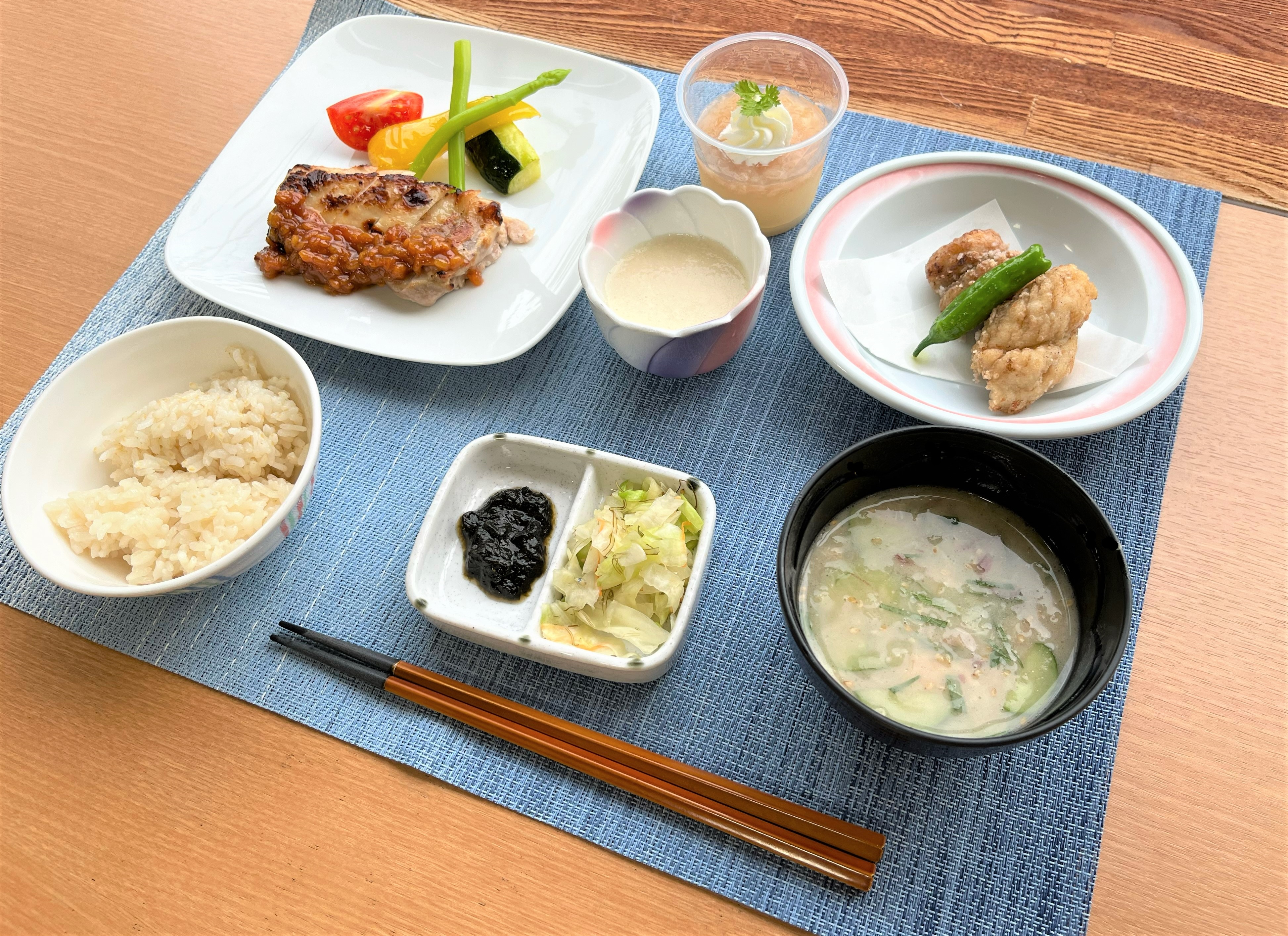 8月のスペシャルメニュー（夕食）
