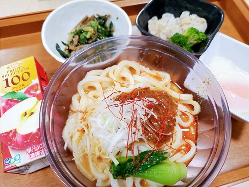 【昼食】冷やし坦々うどん