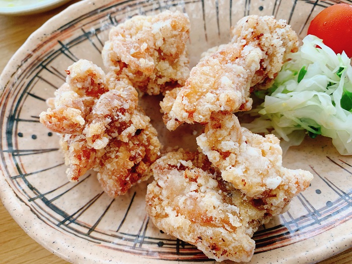 【昼食】鶏肉の唐揚げ