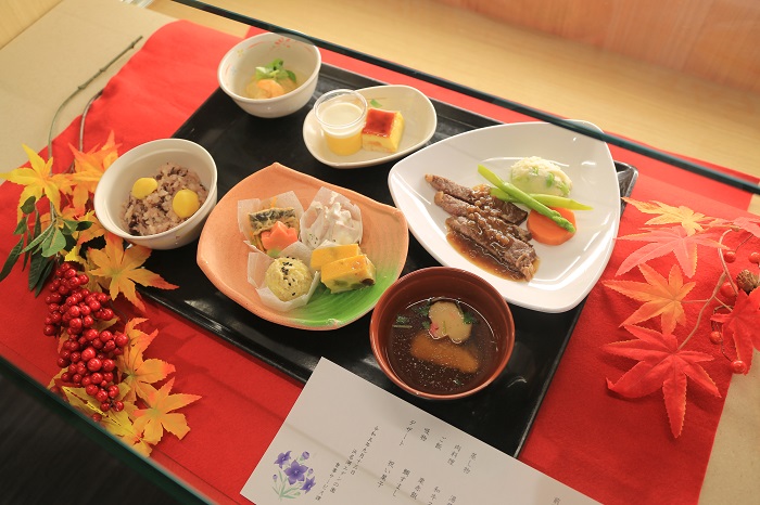 敬老夕食特別献立