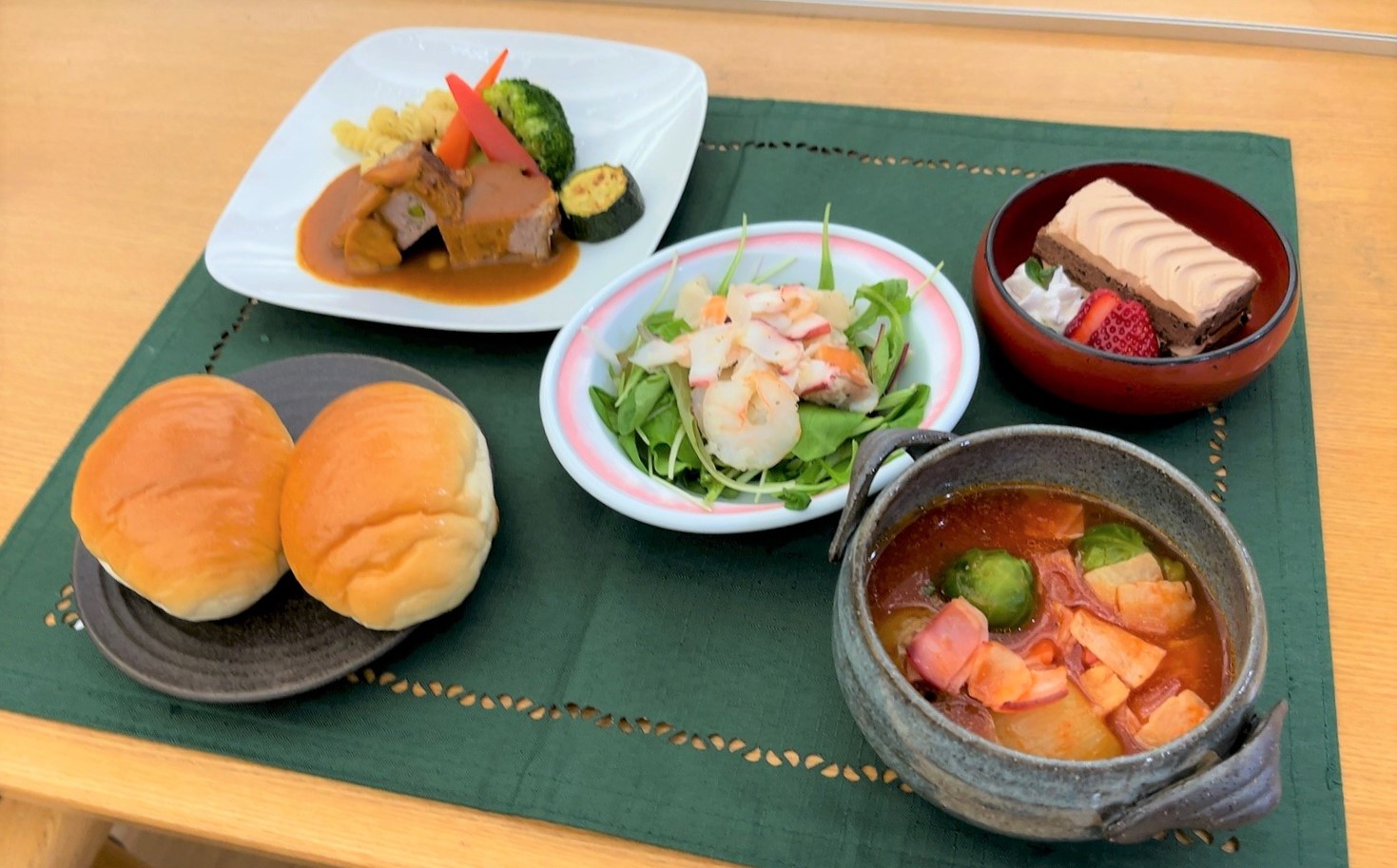 12月のスペシャルメニュー（夕食）