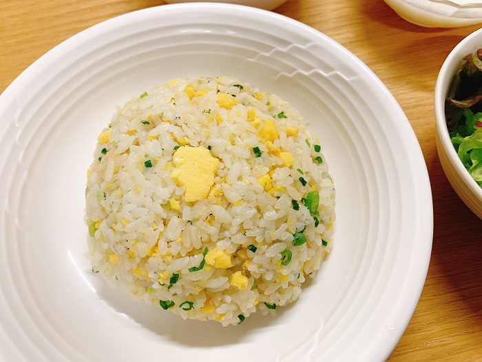 【昼食】しらすとごまのカルシウムチャーハン