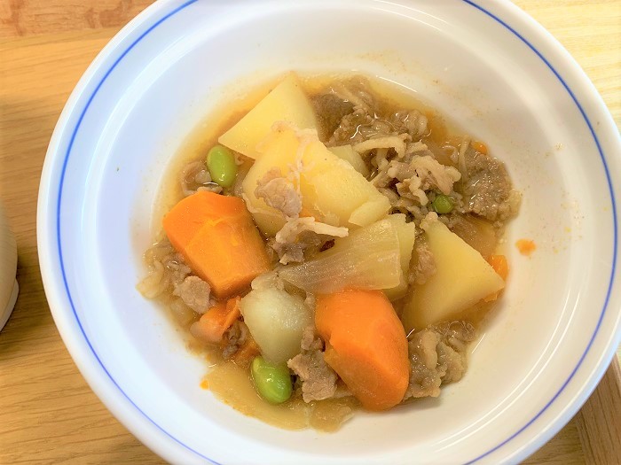 【昼食】牛肉じゃが