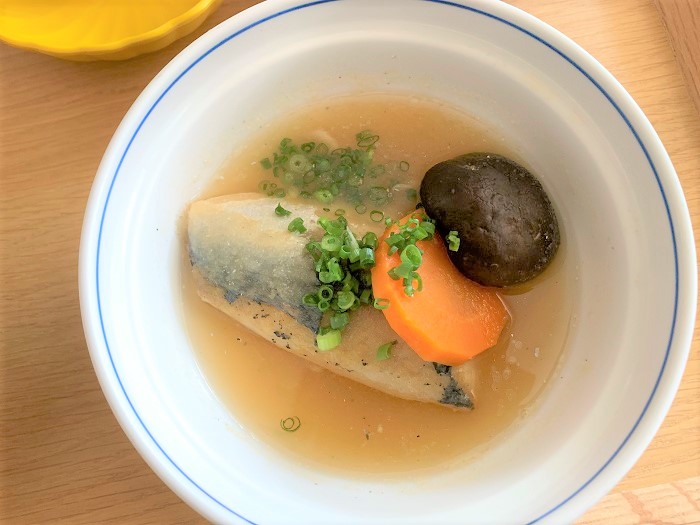 【昼食】サバのみぞれ煮