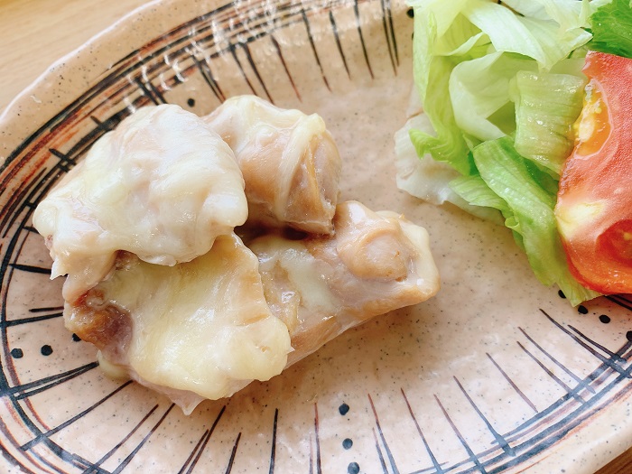 【夕食】鶏肉のチーズ焼き