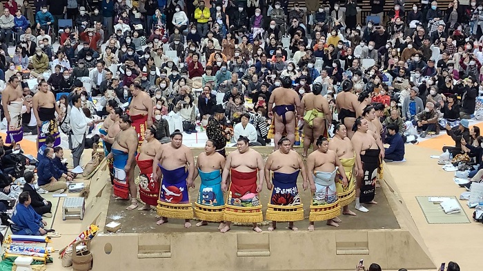 大相撲　松山場所へ