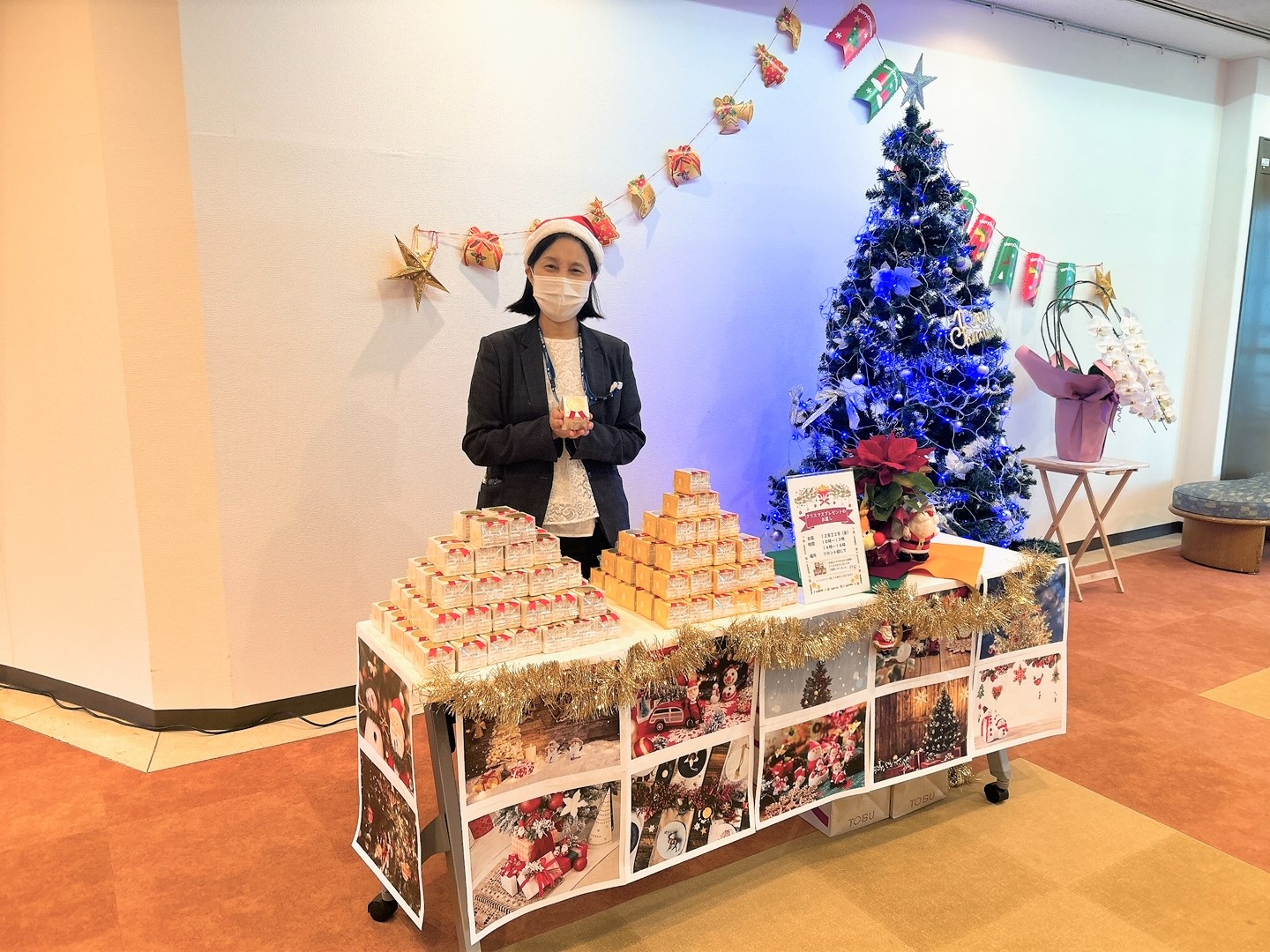 クリスマスイベント＆中庭のお披露目①