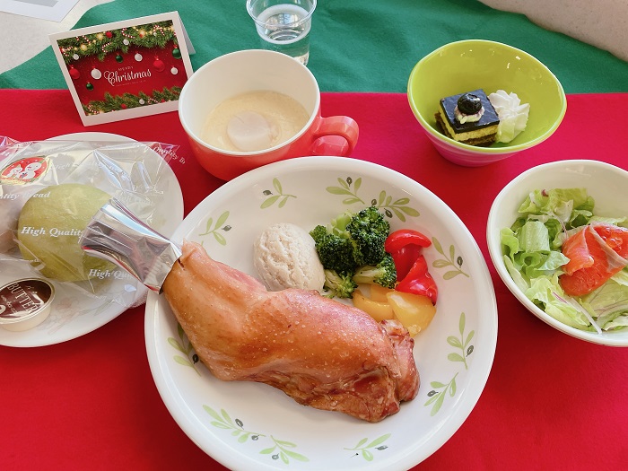 クリスマス特別献立