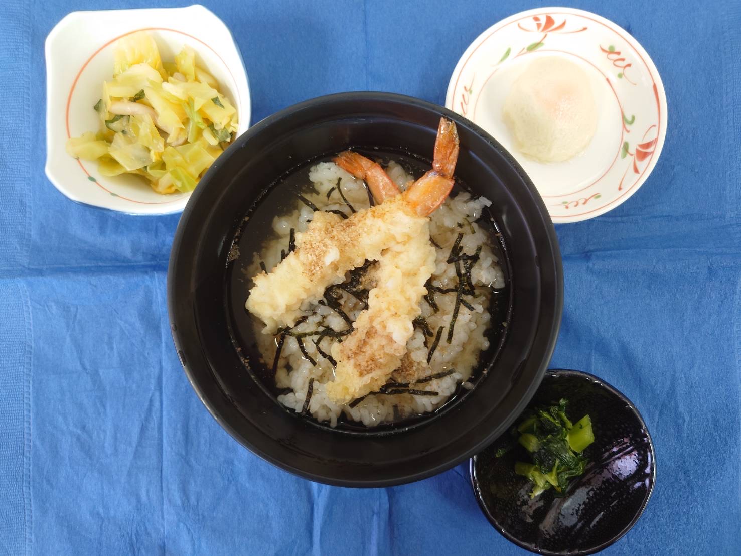 2月のエデン味めぐり・油壺【海老天婦羅茶漬け】