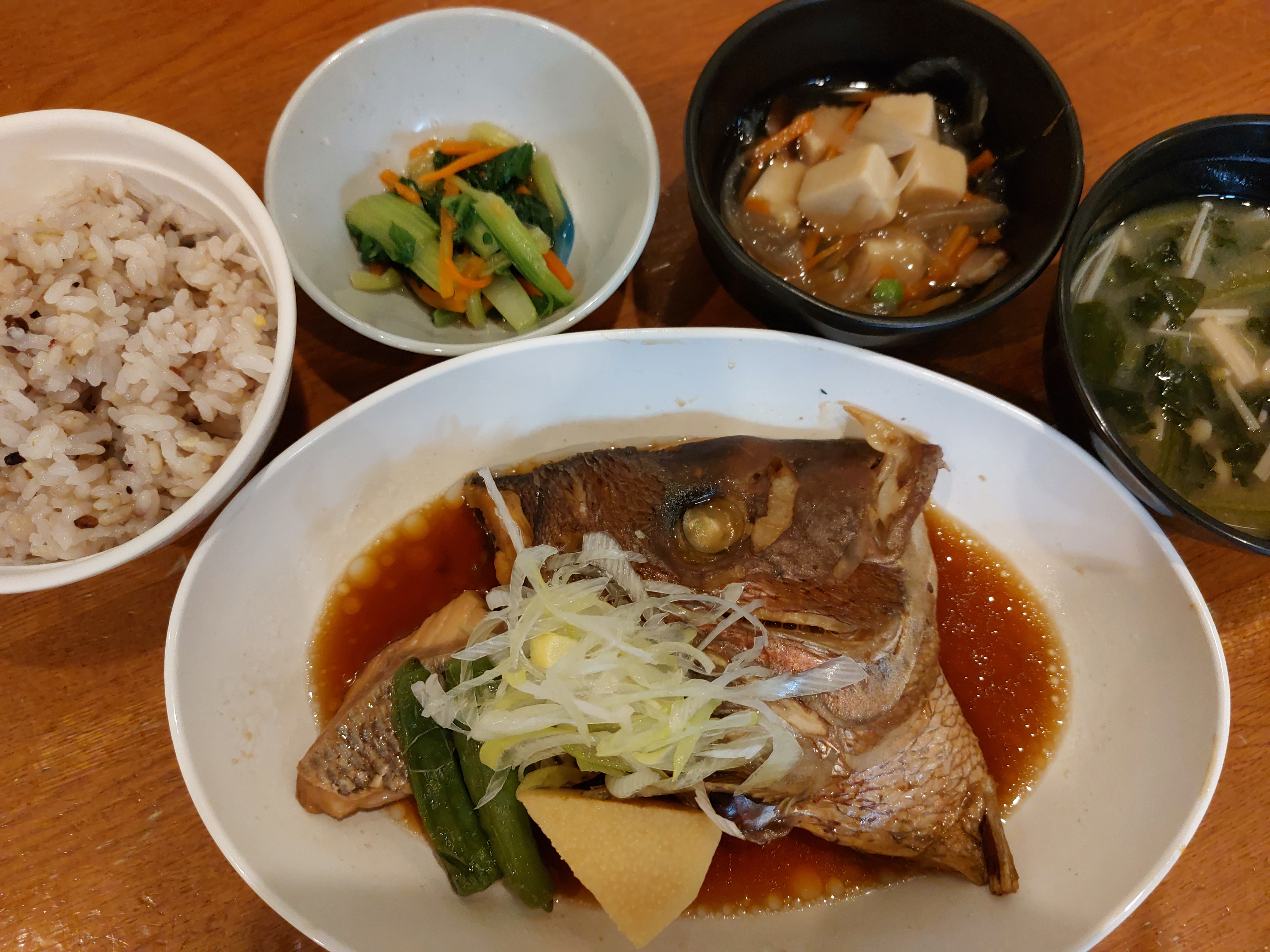 鯛のかぶと煮