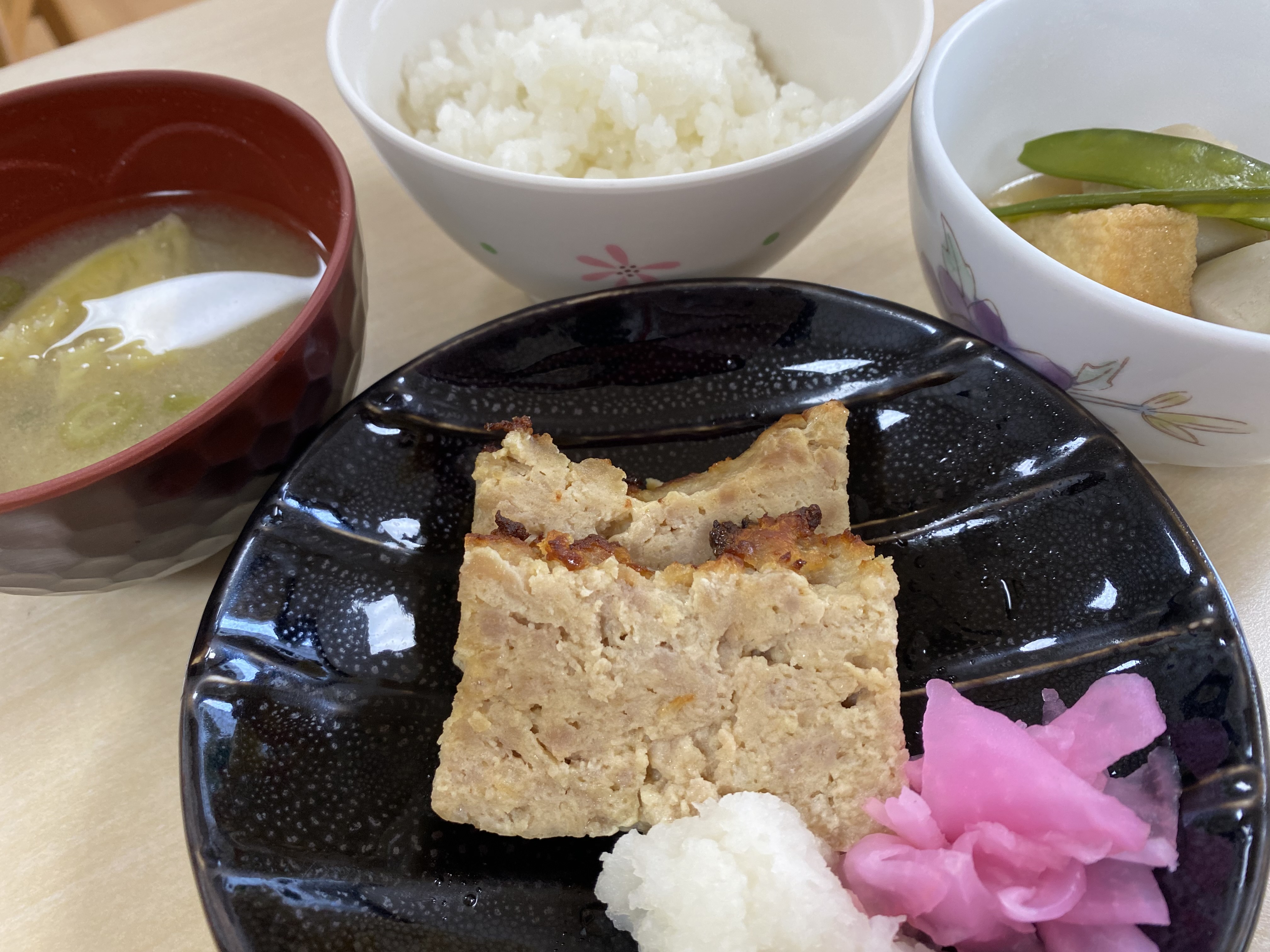 昼食【松風焼き風】