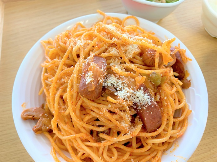 【昼食】昔懐かしナポリタン	
