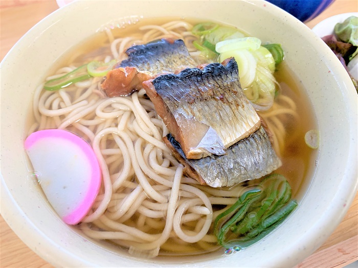 【昼食】にしんそば
