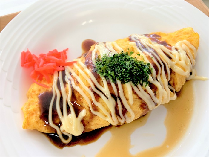【昼食】とん平焼き	
