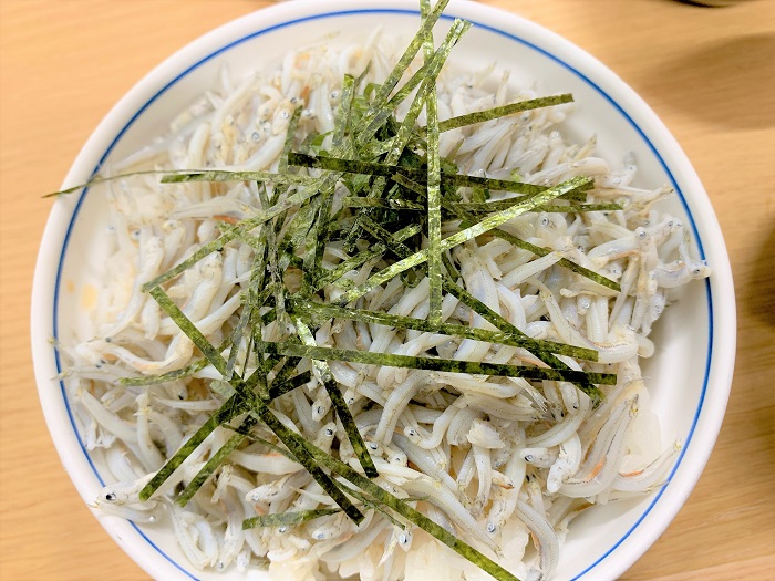 【昼食】釜揚げしらす丼