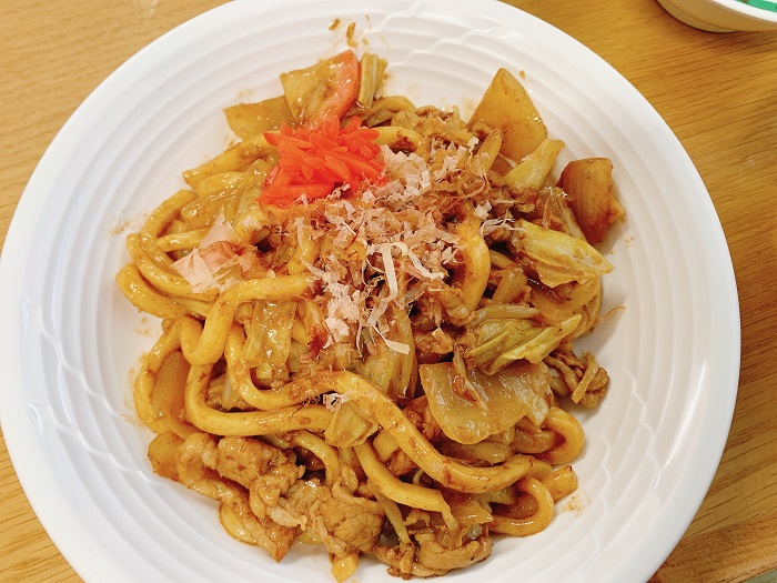 【昼食】焼うどん